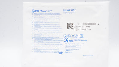 BD MZ5307 MaxZero Microbore Bi-Fuse Extension Set 2 IV Connectors 7inchx0.8mL(x)